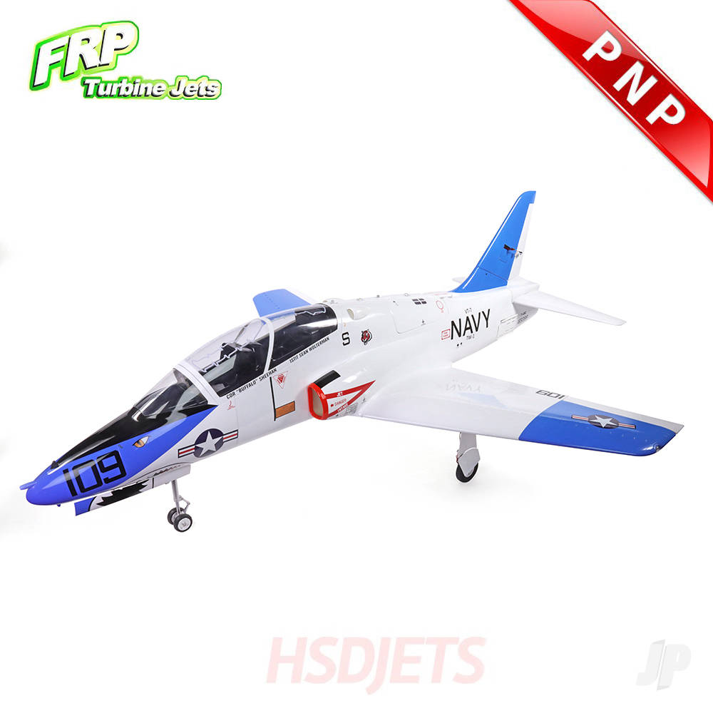 T 45 Goshawk 8 kg Turbine Composite Jet PNP smoke no turbine Blue