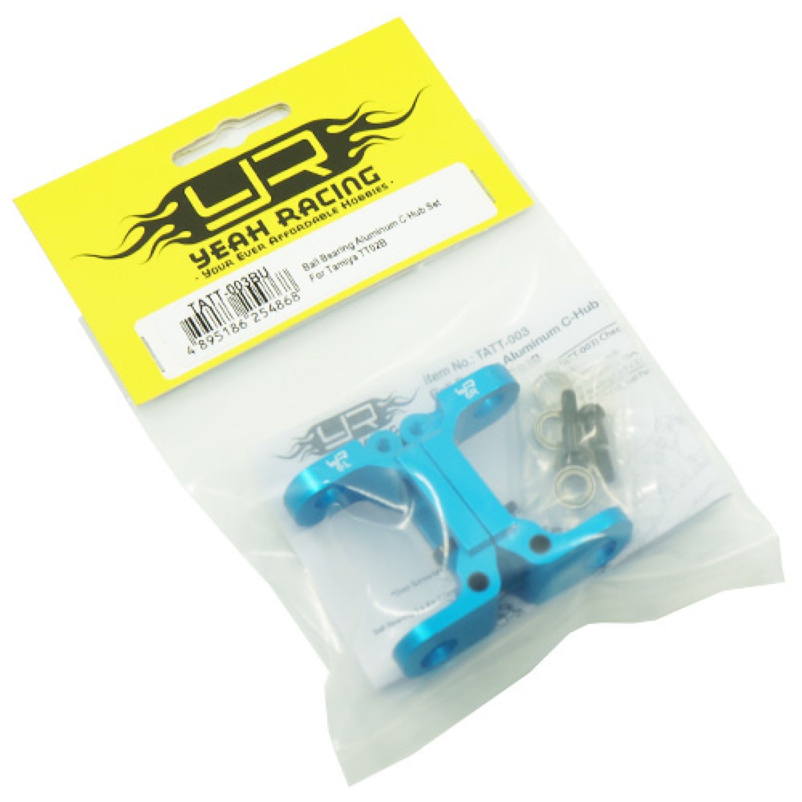 Yeah Racing Ball Bearing Aluminum C-Hub 6 Degree Set For Tamiya TT02B