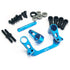 Yeah Racing Aluminum Bearing Supported Steering Rack Blue For Tamiya CC-01