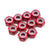 Yeah Racing 3mm Aluminium Lock Nut Red