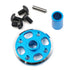 Yeah Racing Aluminium Spur Gear Adaptor Set For Tamiya TT02 Blue