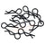 Yeah Racing RC Body Clip For 1/8 1/10 1/12 10pcs  Black