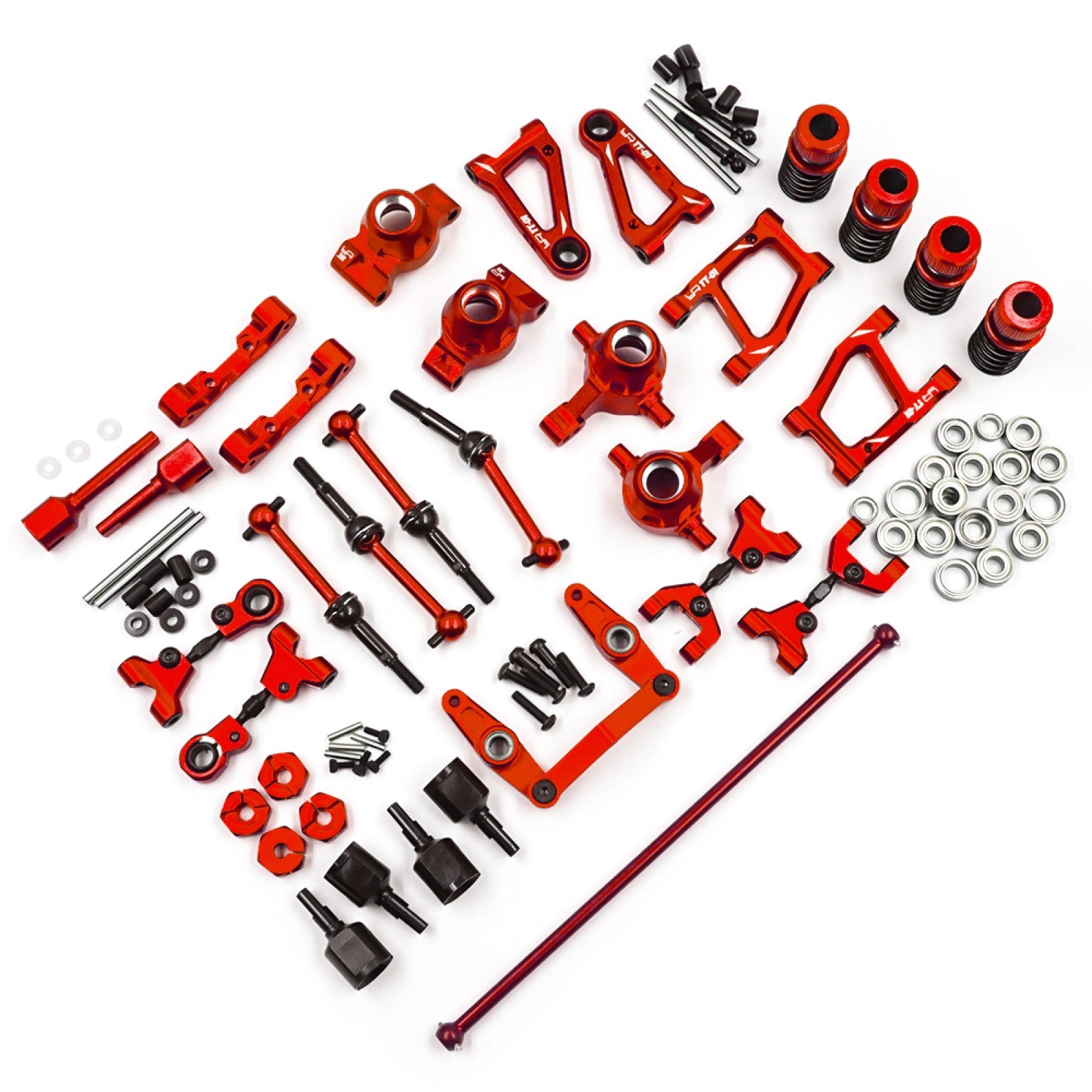 Yeah Racing Rapid Performance Conversion Kit Red For Tamiya TT01E