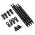 Yeah Racing Aluminum Links Set Upper For Tamiya CC-02 Black