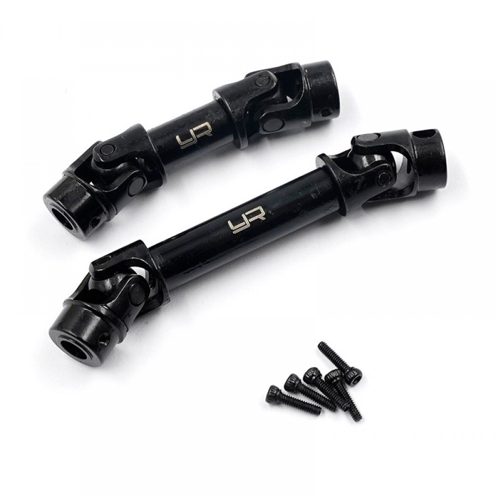 Yeah Racing HD Steel Front &amp; Rear Center Shaft Traxxas TRX-4M (TR4M-006BK)