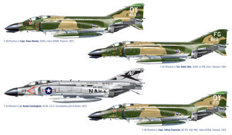 F-4 PHANTOM US VIETNAM ACES