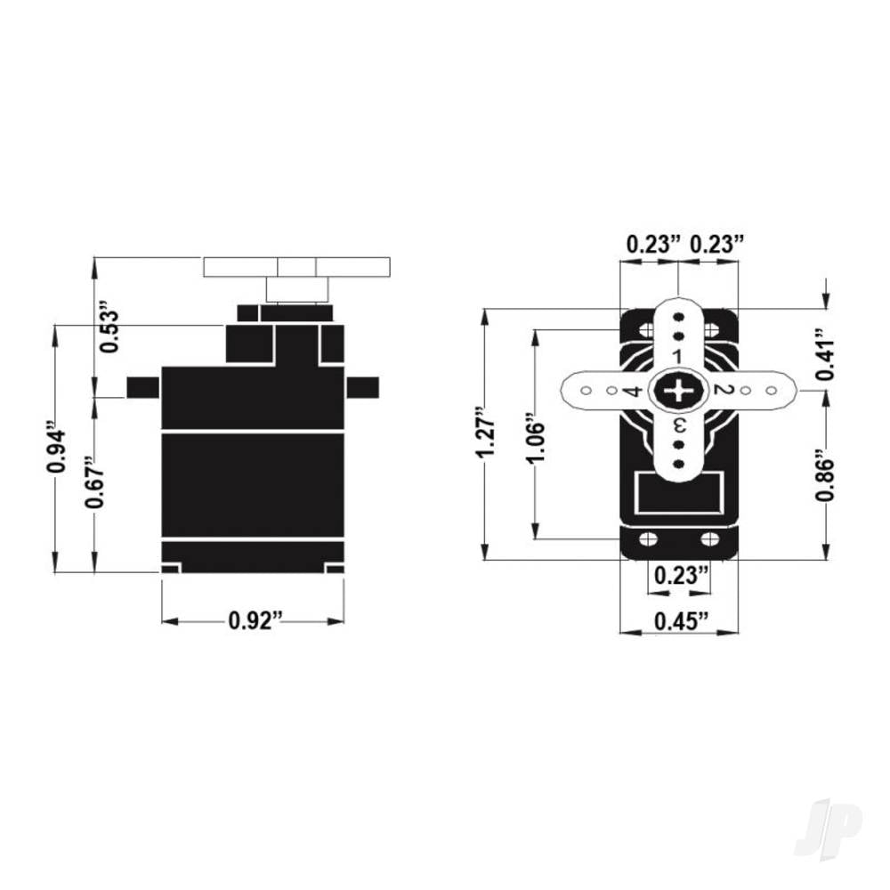 HS65MG Bulk Box (20 pcs Servo In Box)