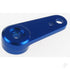 Aluminium CNC Servo Arm (Blue) (Futaba/JR/Hitec)