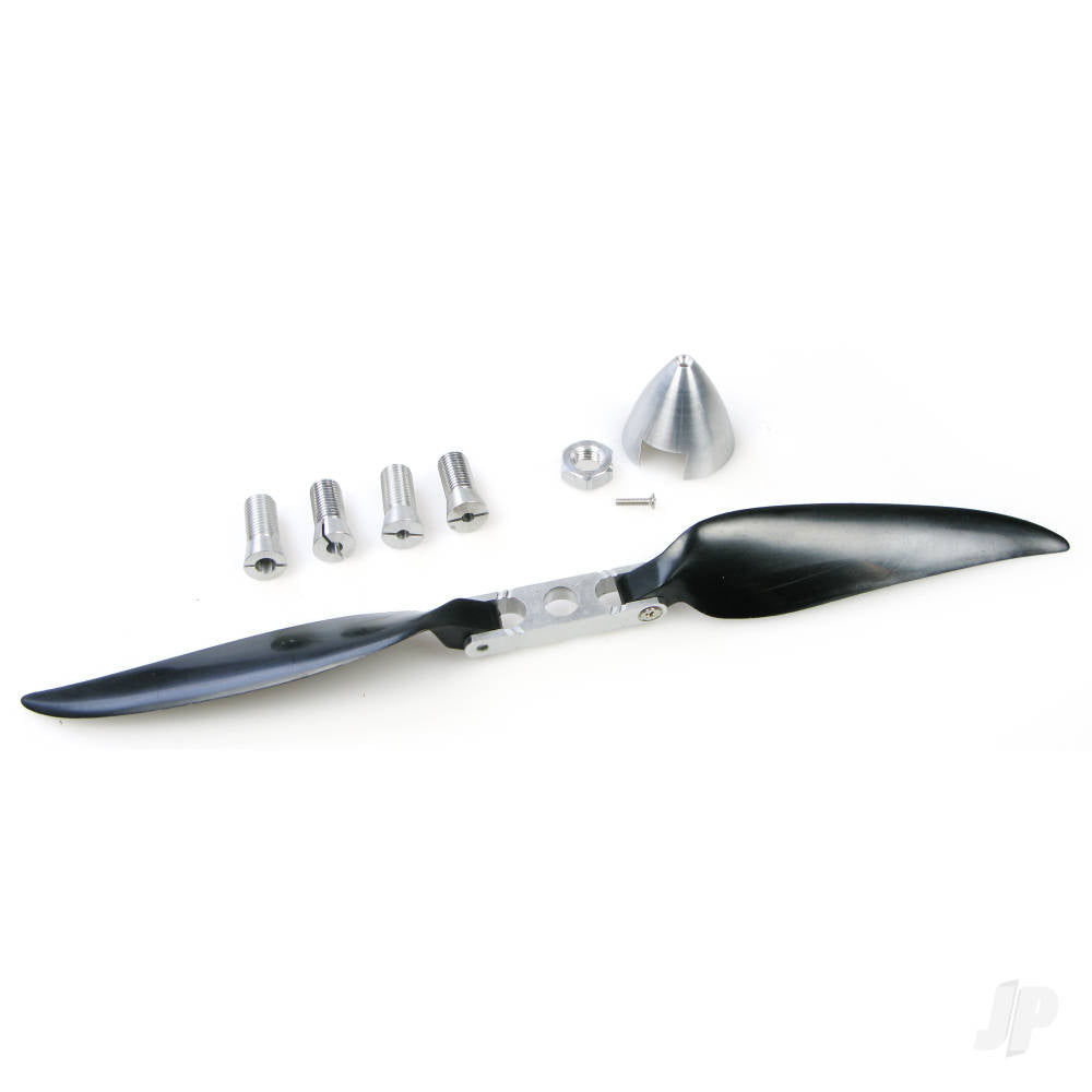 10x8 Folding Propeller With 30mm CNC Aluminium Spinner