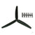 7x3.5 Slow Fly Propeller 3-Blade Black