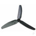 5x3 Slow Fly Propeller 3-Blade Black Opposite Rotation