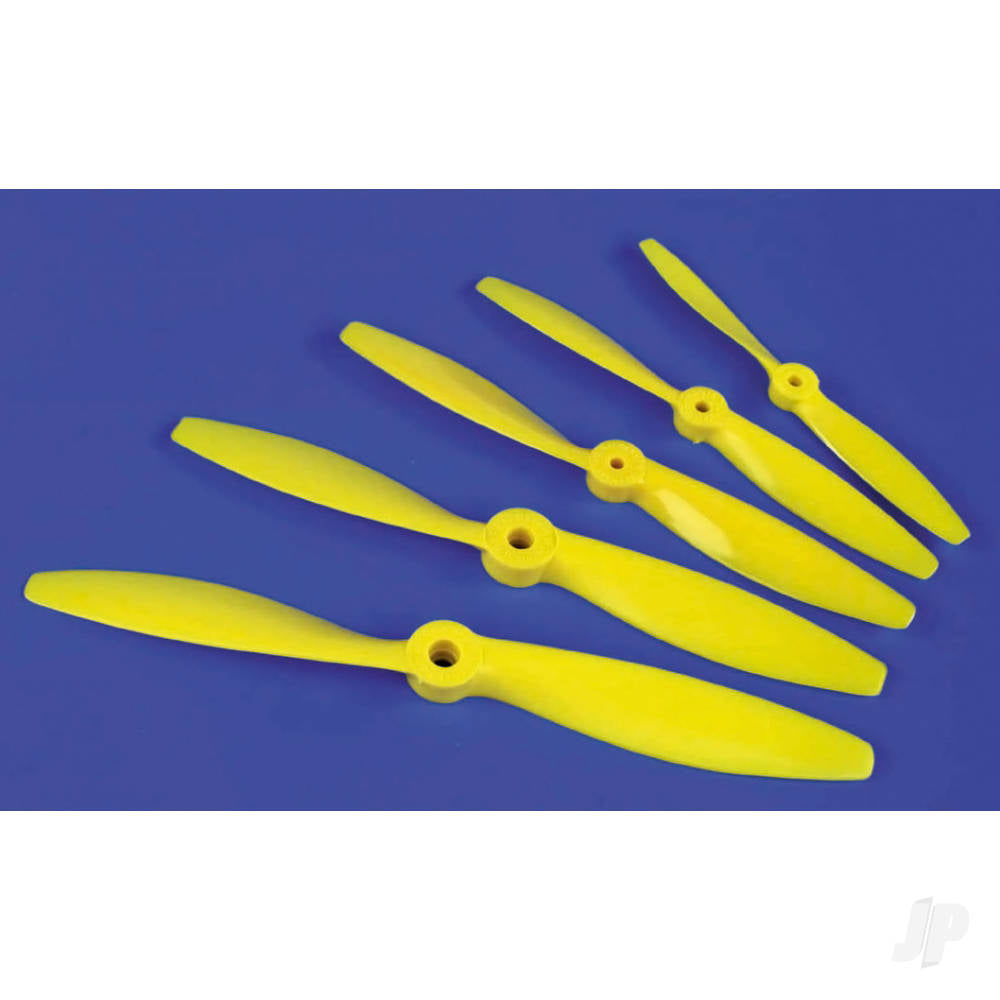 7x4 Nylon Propeller Yellow