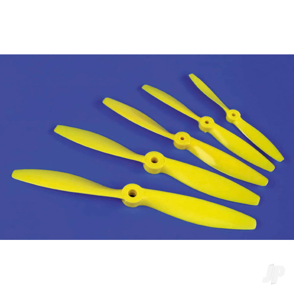 10x6 Nylon Propeller Yellow