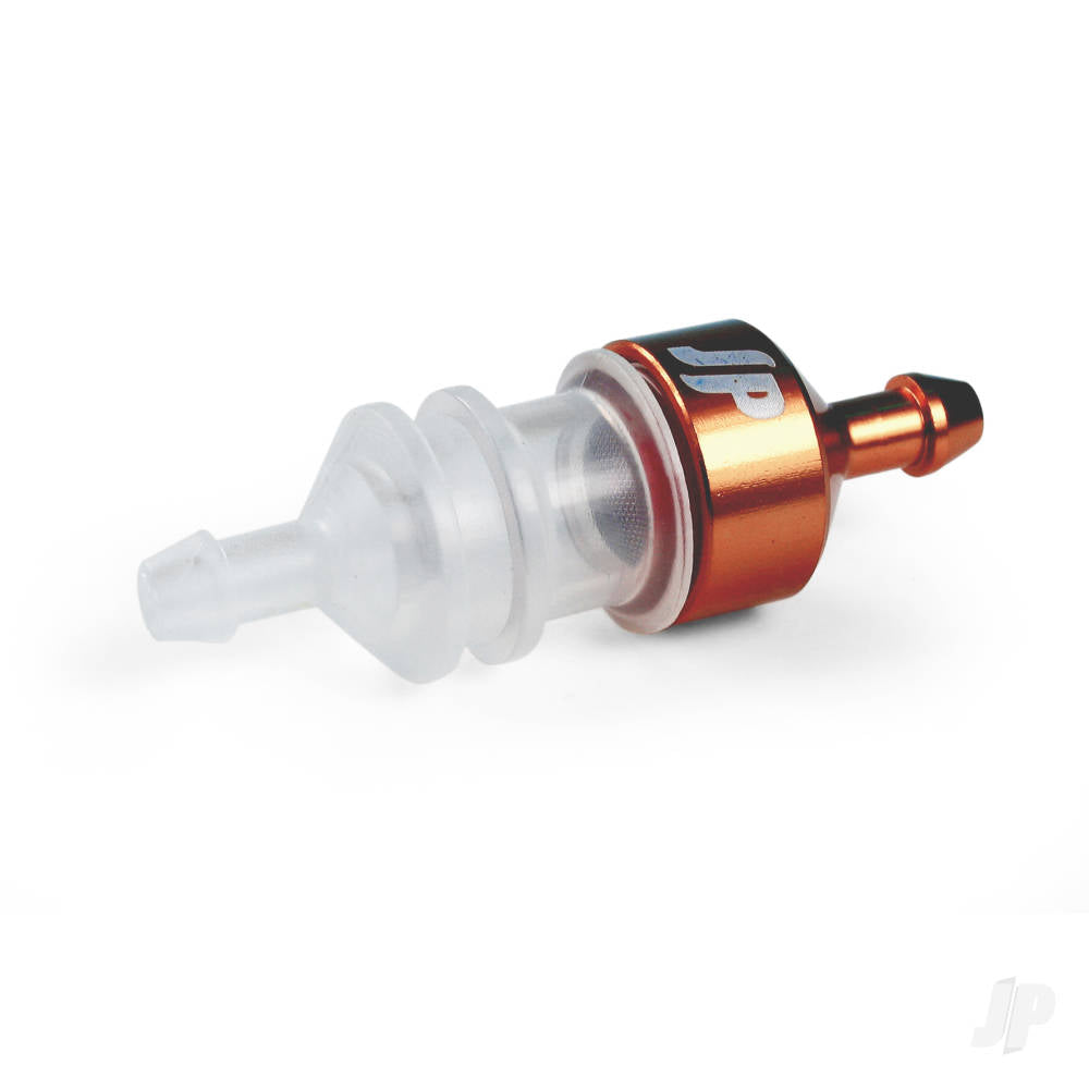 Fuel Filter Anodized/Clear Chamber Short