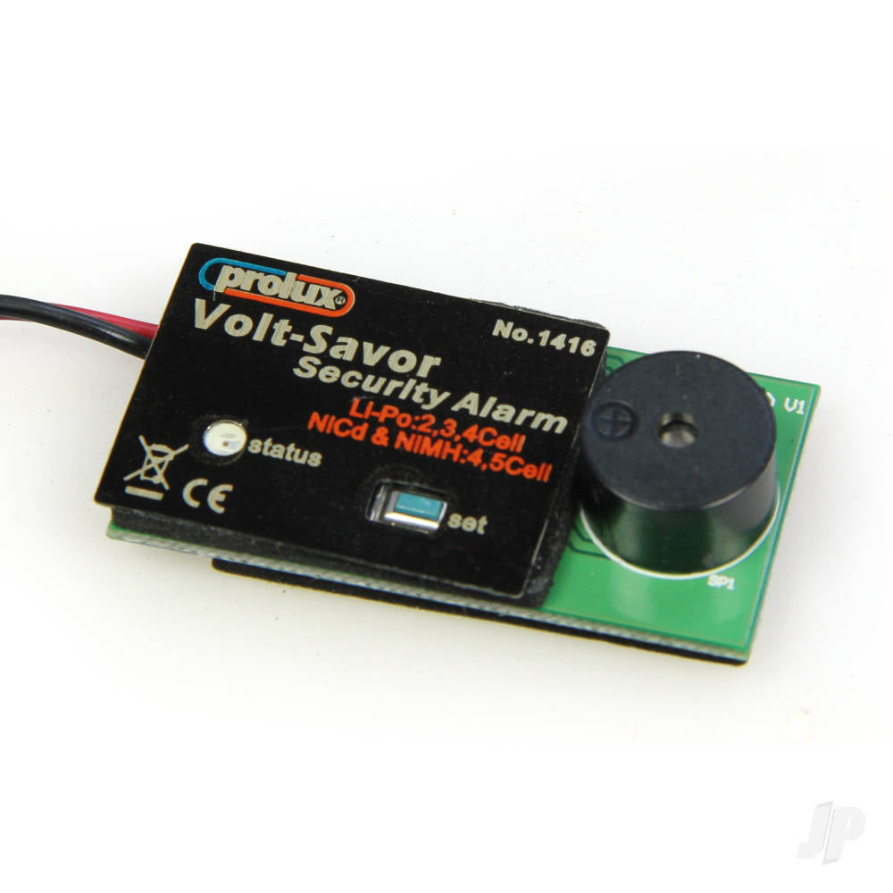 LiPo Low Voltage Alarm (Flash/Beep) 2-4 Cell