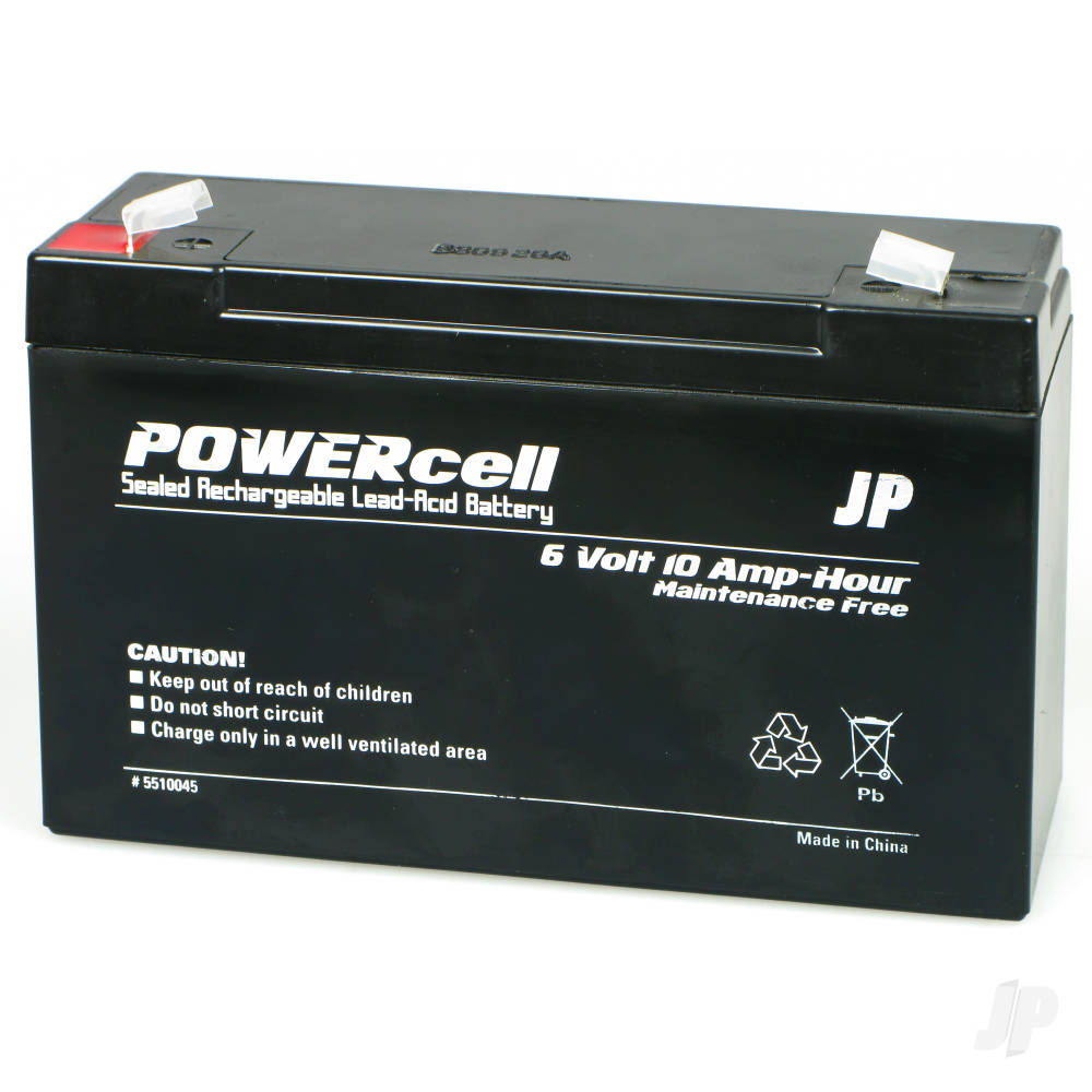 JP 6V 10Ah Powercell Gel Battery