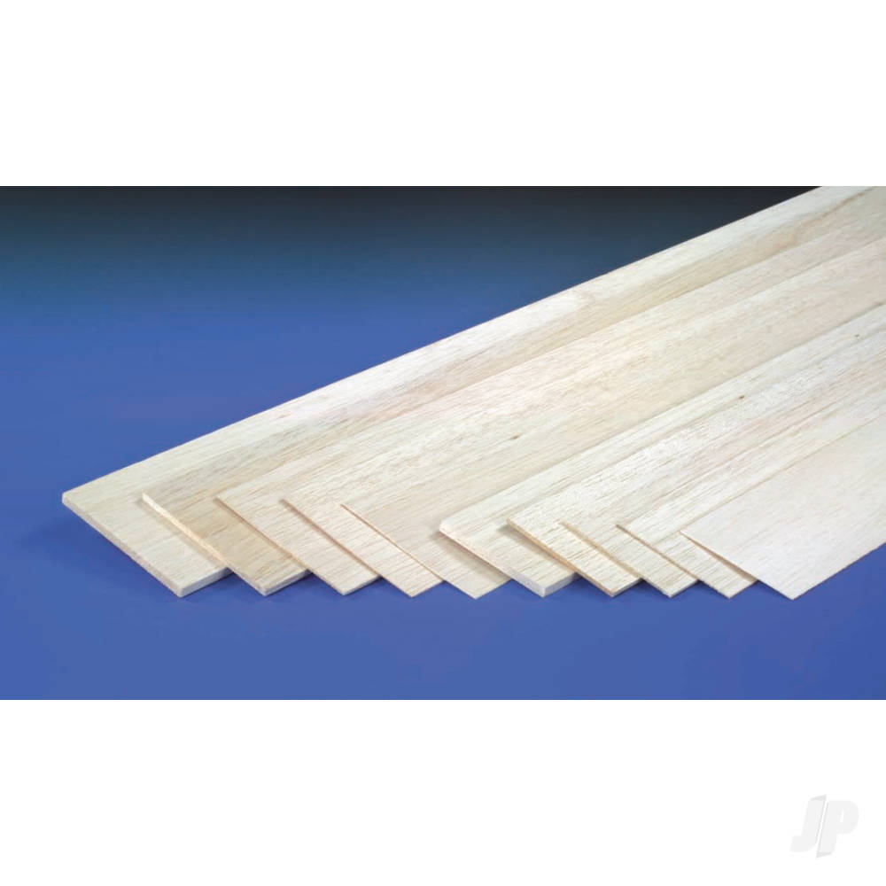 1.5mm x 100mm Sheet Balsa (1m long)