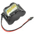 Voltz 1600Mah 6.0V Nimh Rx Hump Battery W/ Jr Plug