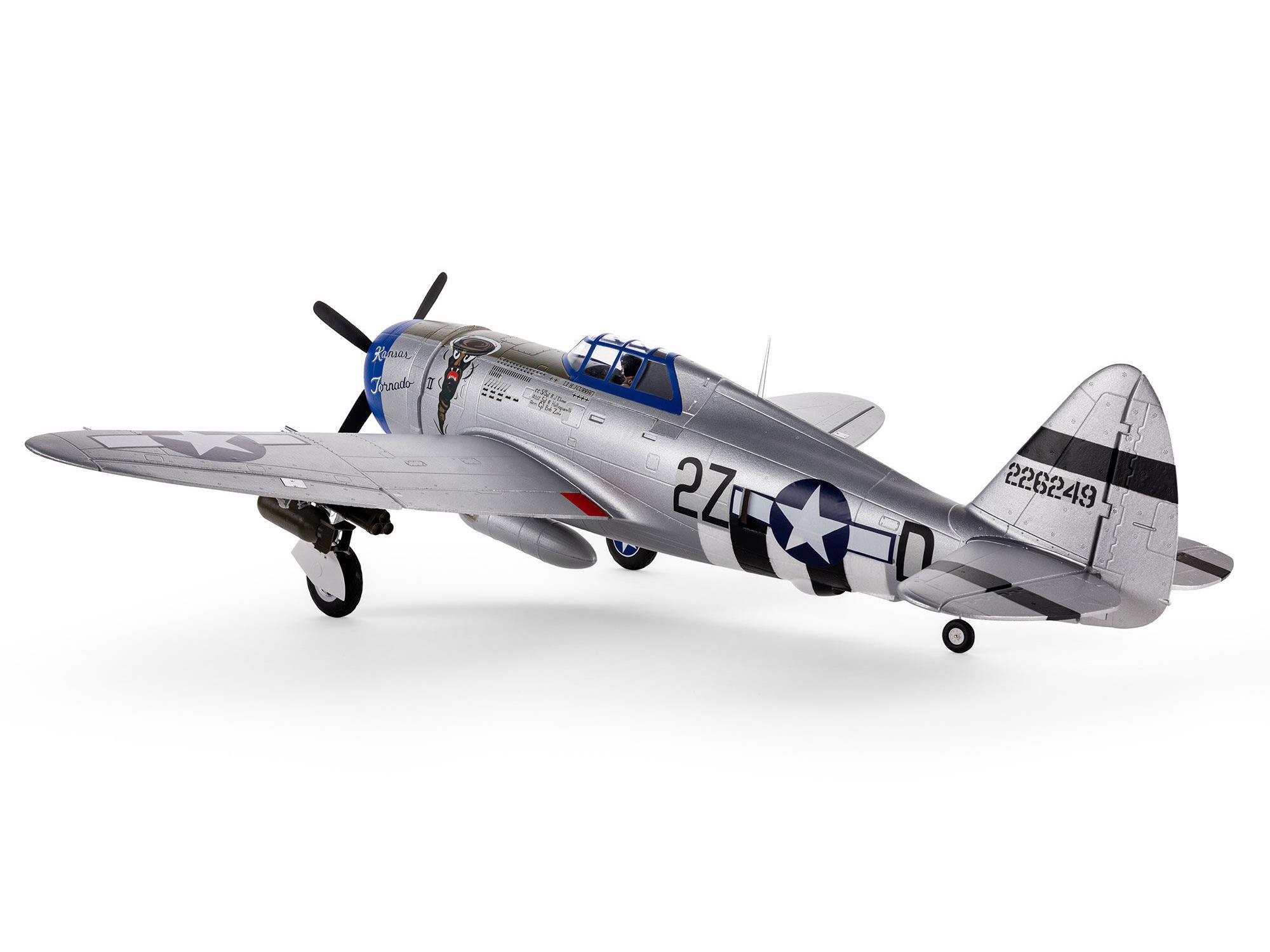 P-47 Razorback 1.2m BNF Basic with AS3X &amp; SAFE Select