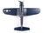 F4U-4 Corsair 1.2m BNF Basic with AS3X and SAFE Select