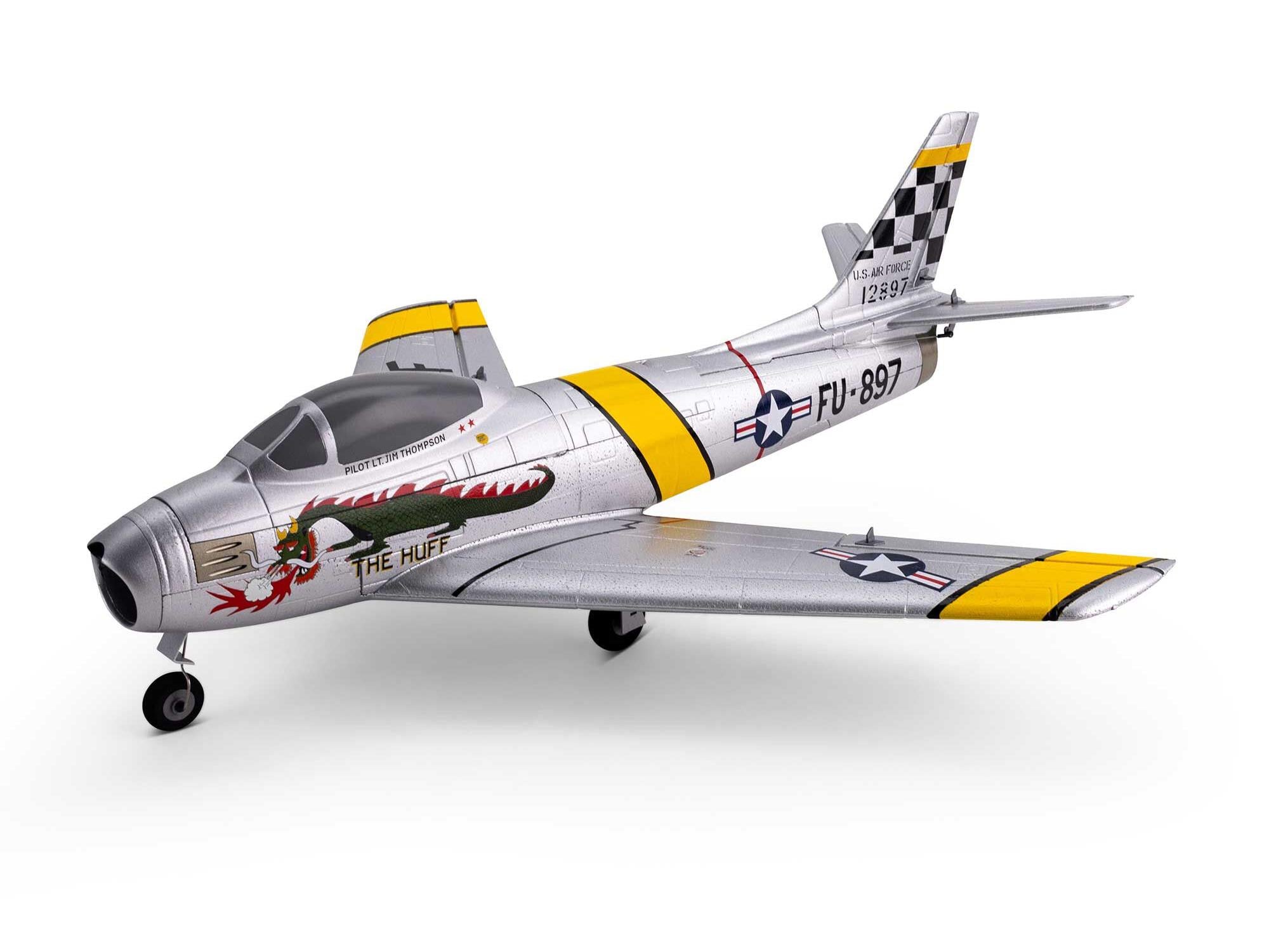 UMX F-86 Sabre 30mm EDF Jet BNF Basic with AS3X and SAFE Sel