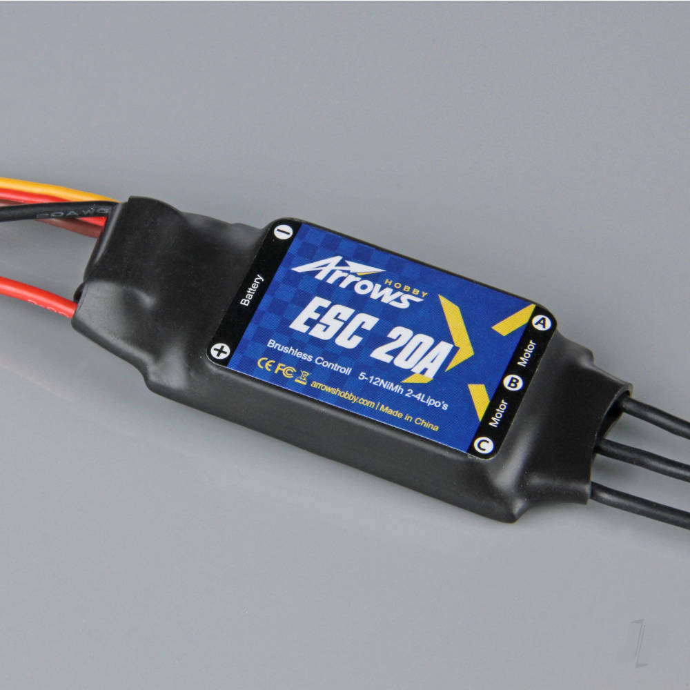 20A ESC (for Sky Trainer. J3, Prodigy, Trekker)