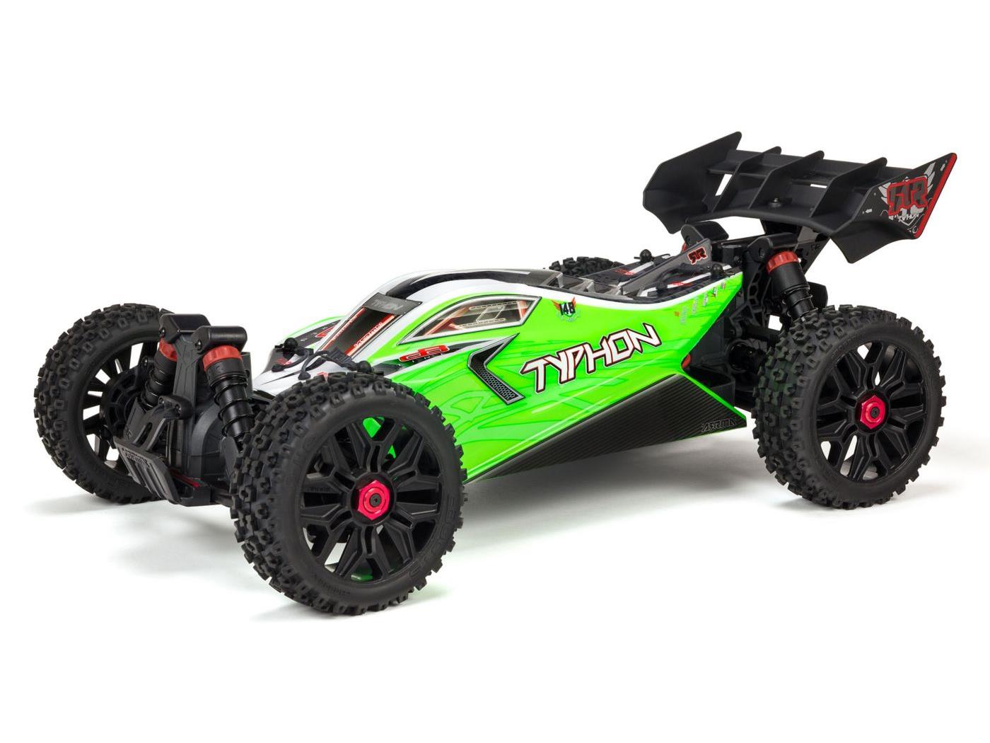 ARRMA Typhon 4X4 MEGA 550 SLT3 Speed Buggy RTR Green C-ARA4206V3BI