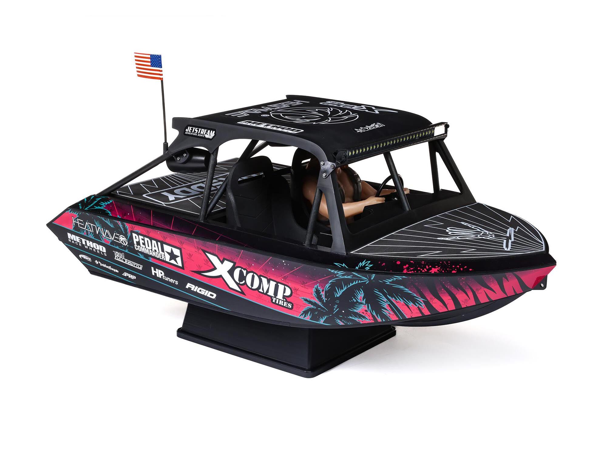 PROBOAT 1/6 24" Jetstream Jet Boat RTR, Shreddy