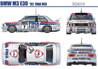 BMW M3 fina & Jagermeister (2in1) : 1992 DTM 24H Nurburgring