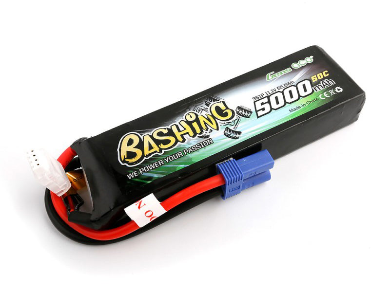 Gens ace Li-Po Car 3S 11.1V 5000mAh 60C with EC5