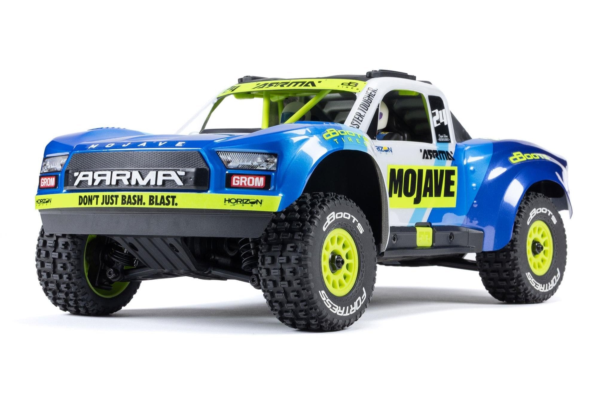 1/18 Mojave GROM 4wd Desert Truck RTR Mega w/Lipo USB Chg BW