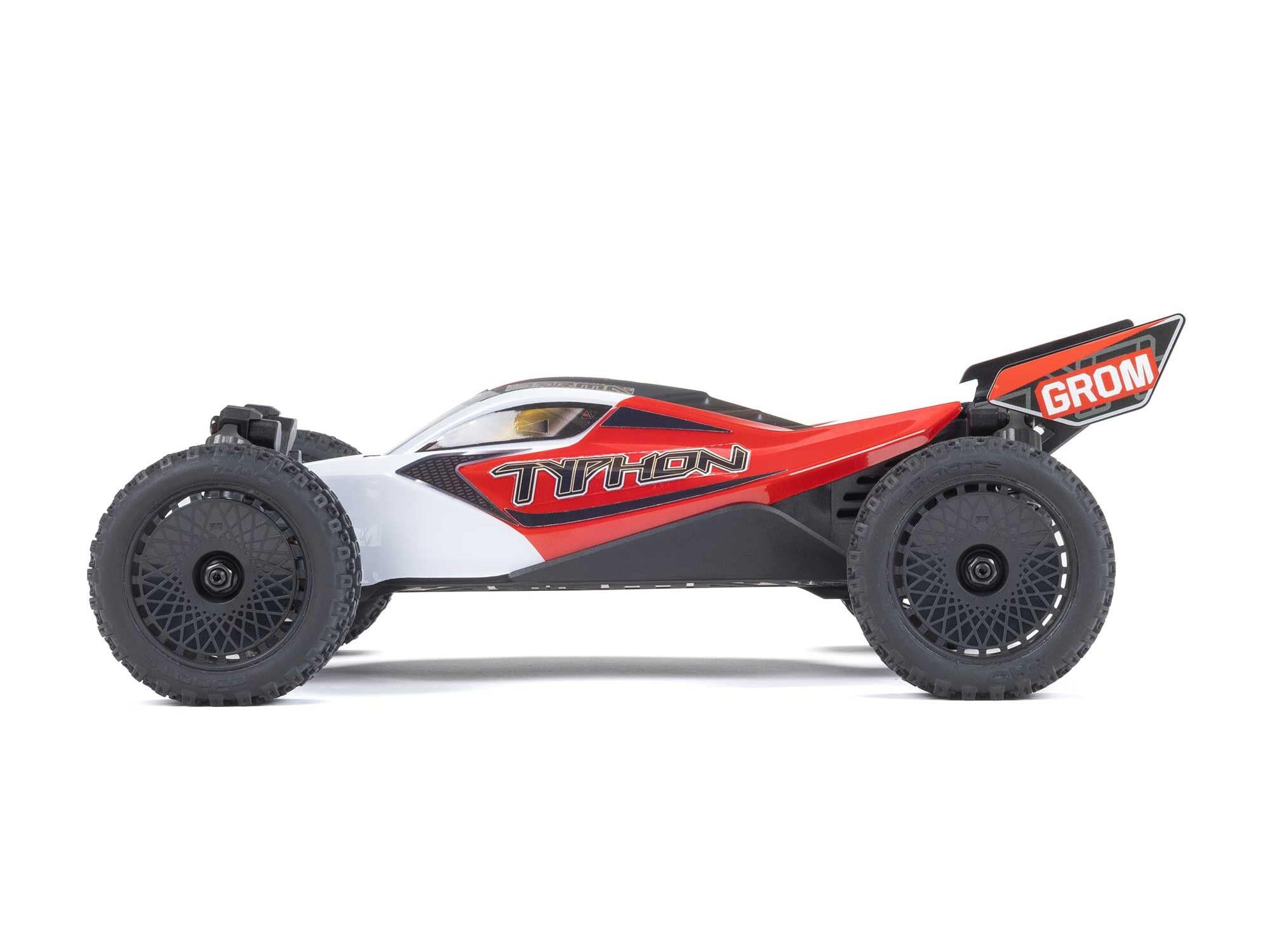 1/18 TYPHON GROM MEGA 4X4 Buggy with Battery & Charger Red