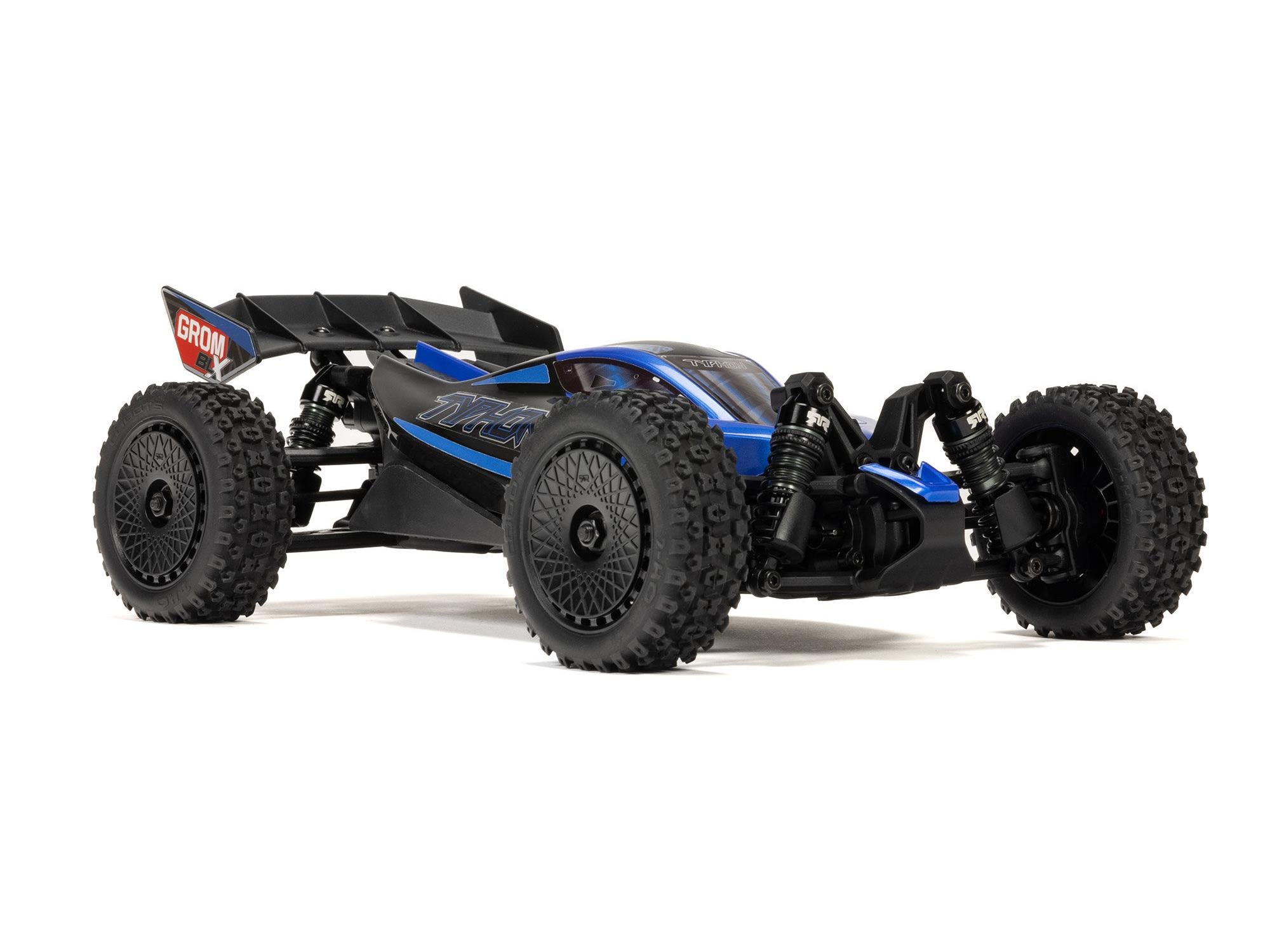 1/18 TYPHON GROM 223S BLX 4X4 with Batt/Charger Blue