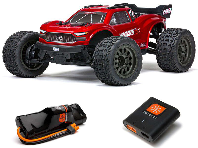 ARRMA Vorteks Boost 4X2 550 Mega 1/10 2WD ST Red w/Batt Chg