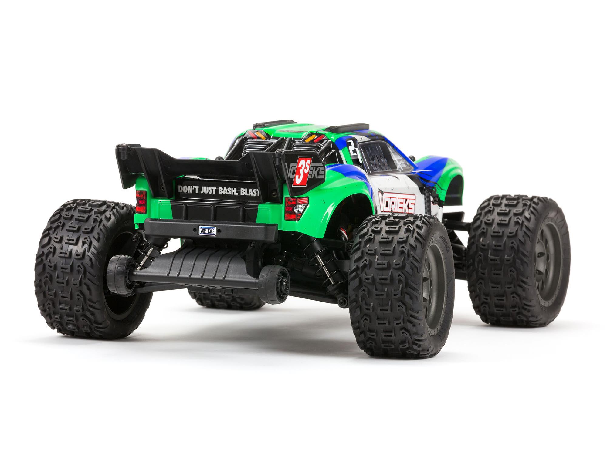 Vorteks 4X4 3S BLX 1/10 Stadium Truck RTR, Green