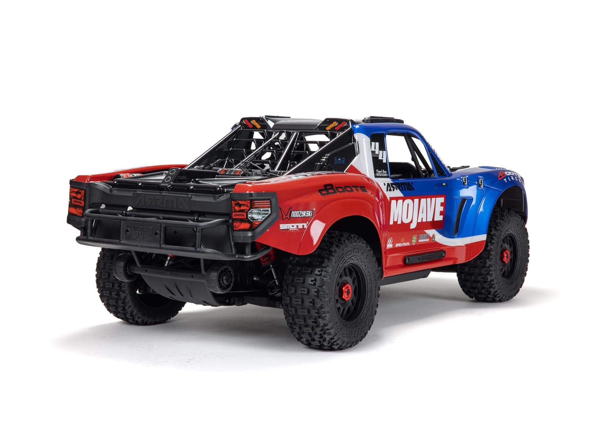 ARRMA 1/8 Mojave 4X4 4S BLX Desert Truck RTR, Blue