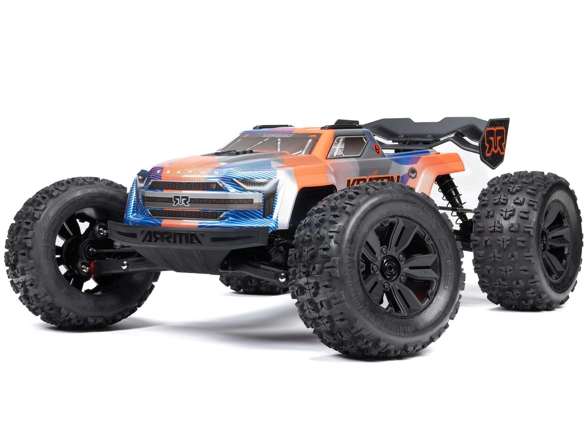 1/8 KRATON 6S V6 4X4 BLX Speed Monster Truck RTR Orange