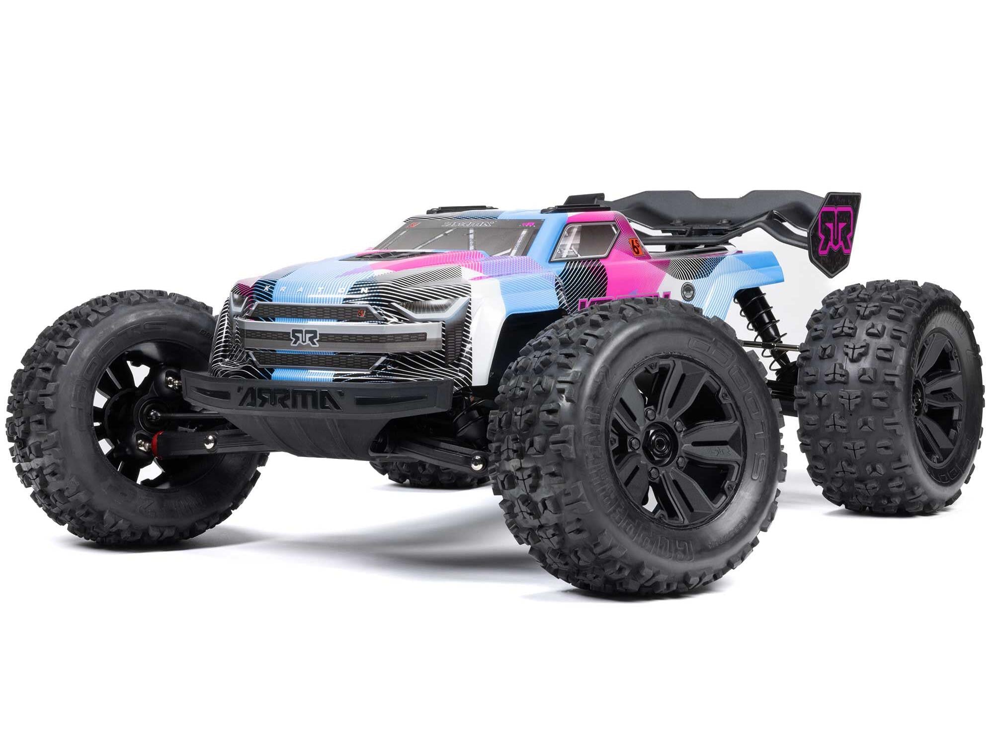 1/8 KRATON 6S V6 4X4 BLX Speed Monster Truck RTR Pink