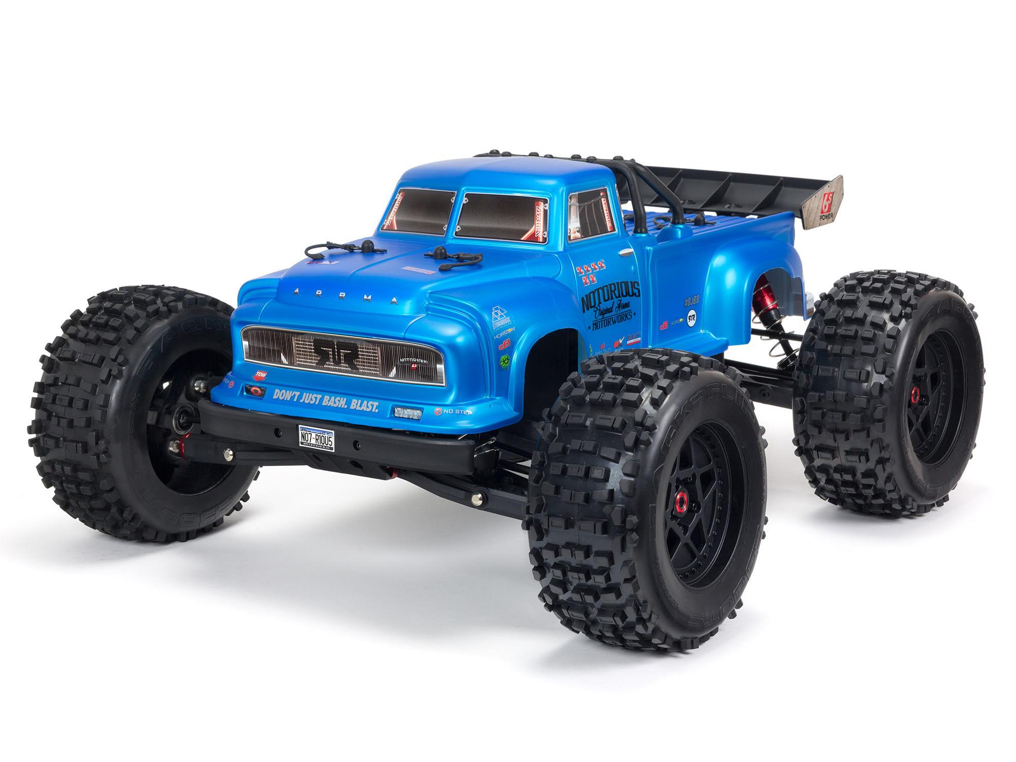 Notorious 6S 4WD BLX 1/8 RTR Blue