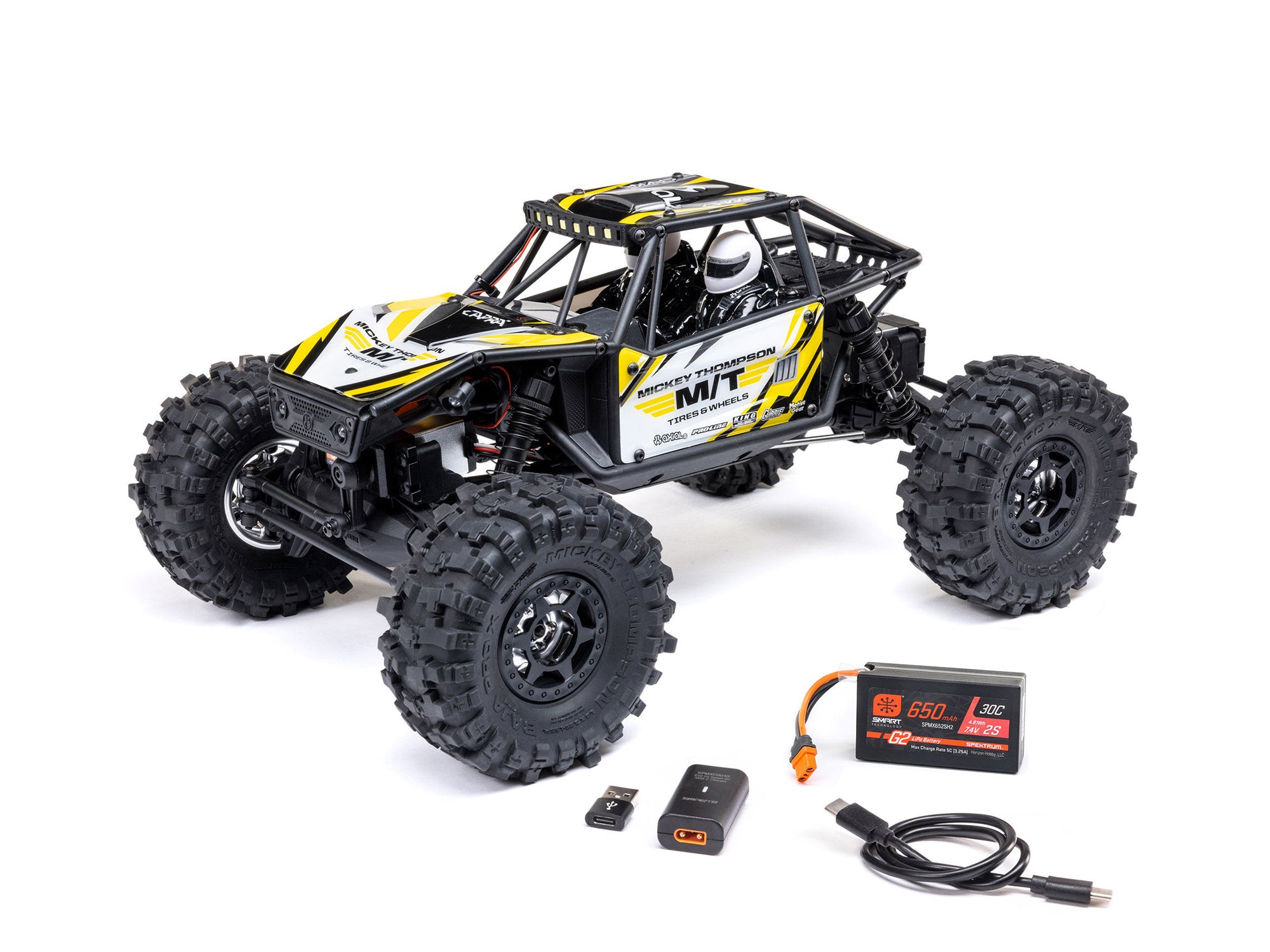 1/18 UTB18 Capra 4WS 4WD Trail Buggy RTR with Bat/Chg Yellow