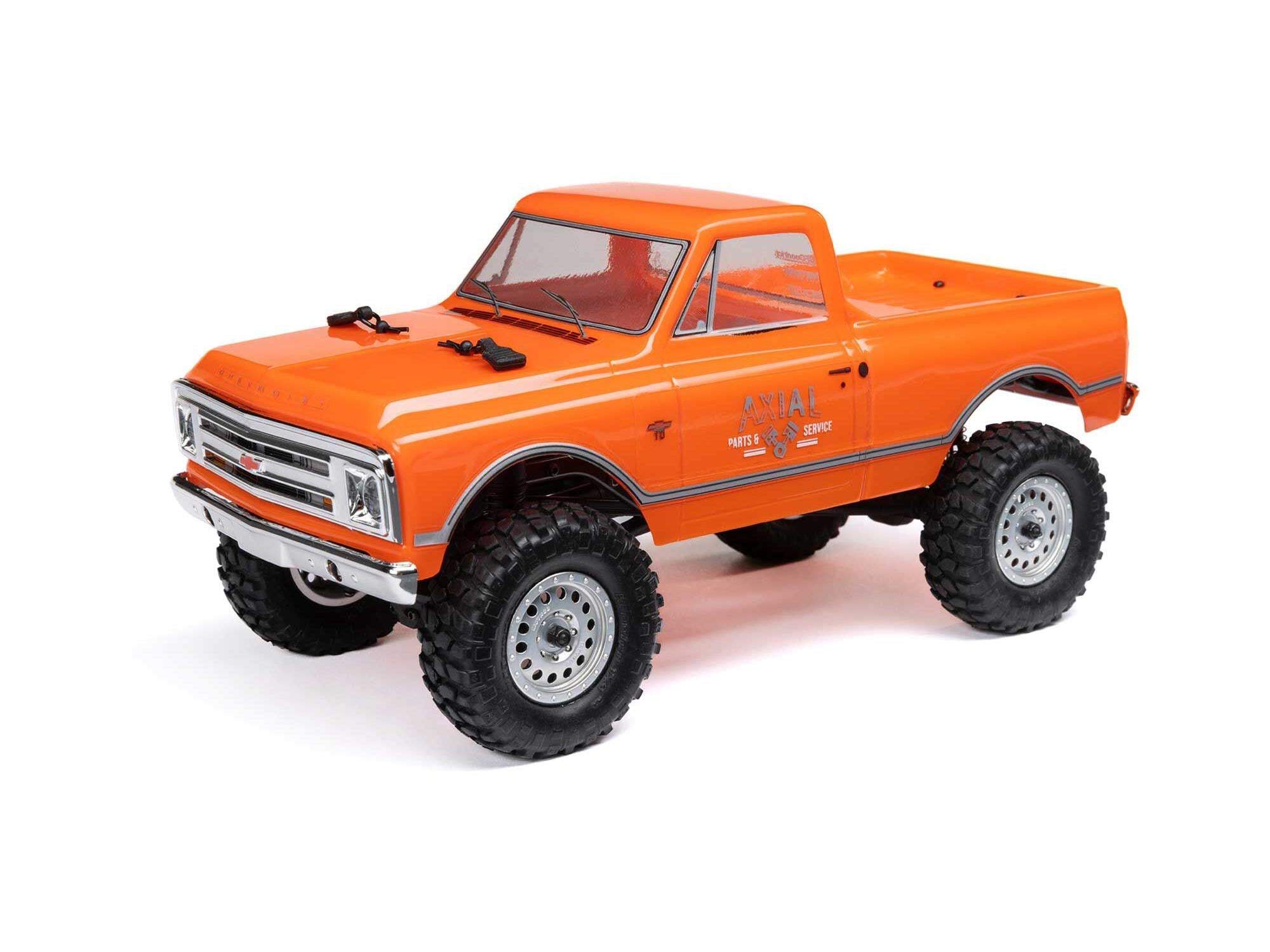 1/24 SCX24 1967 Chevrolet C10 4WD Rock Crawler RTR Orange