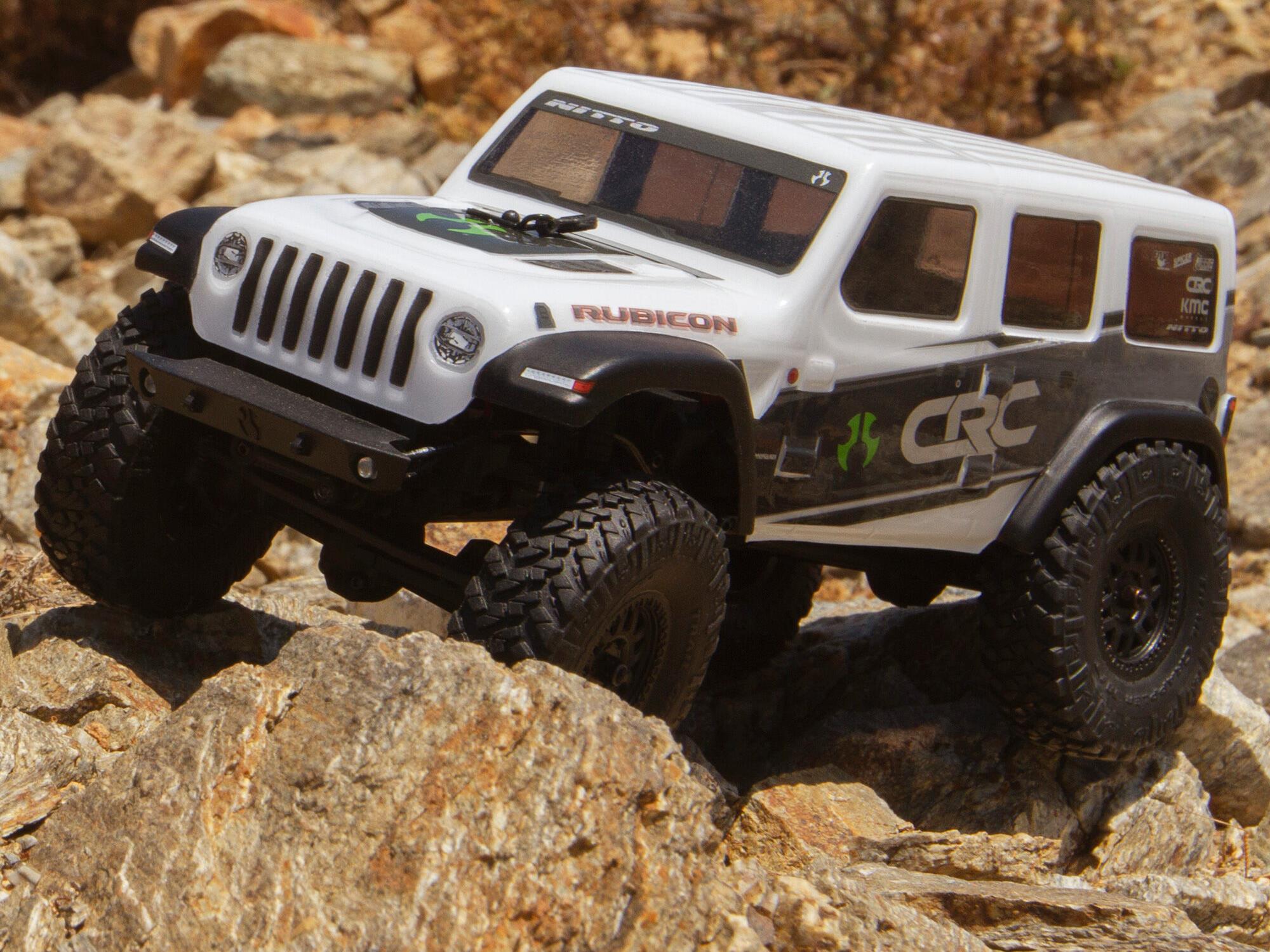 Axial SCX24 2019 Jeep Wrangler JLU CRC 1/24 4WD RTR Wht