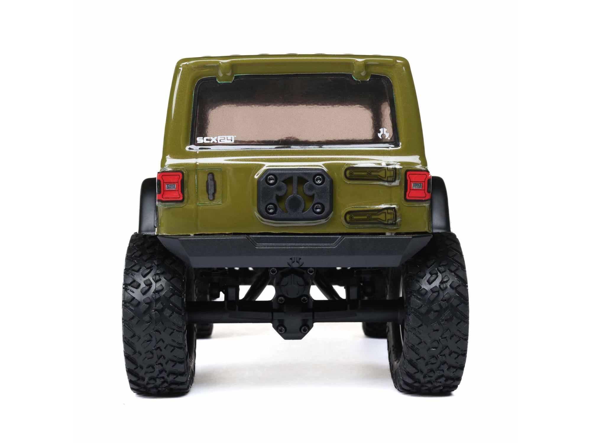 1/24 SCX24 Jeep Wrangler JLU 4WD Rock Crawler RTR Green