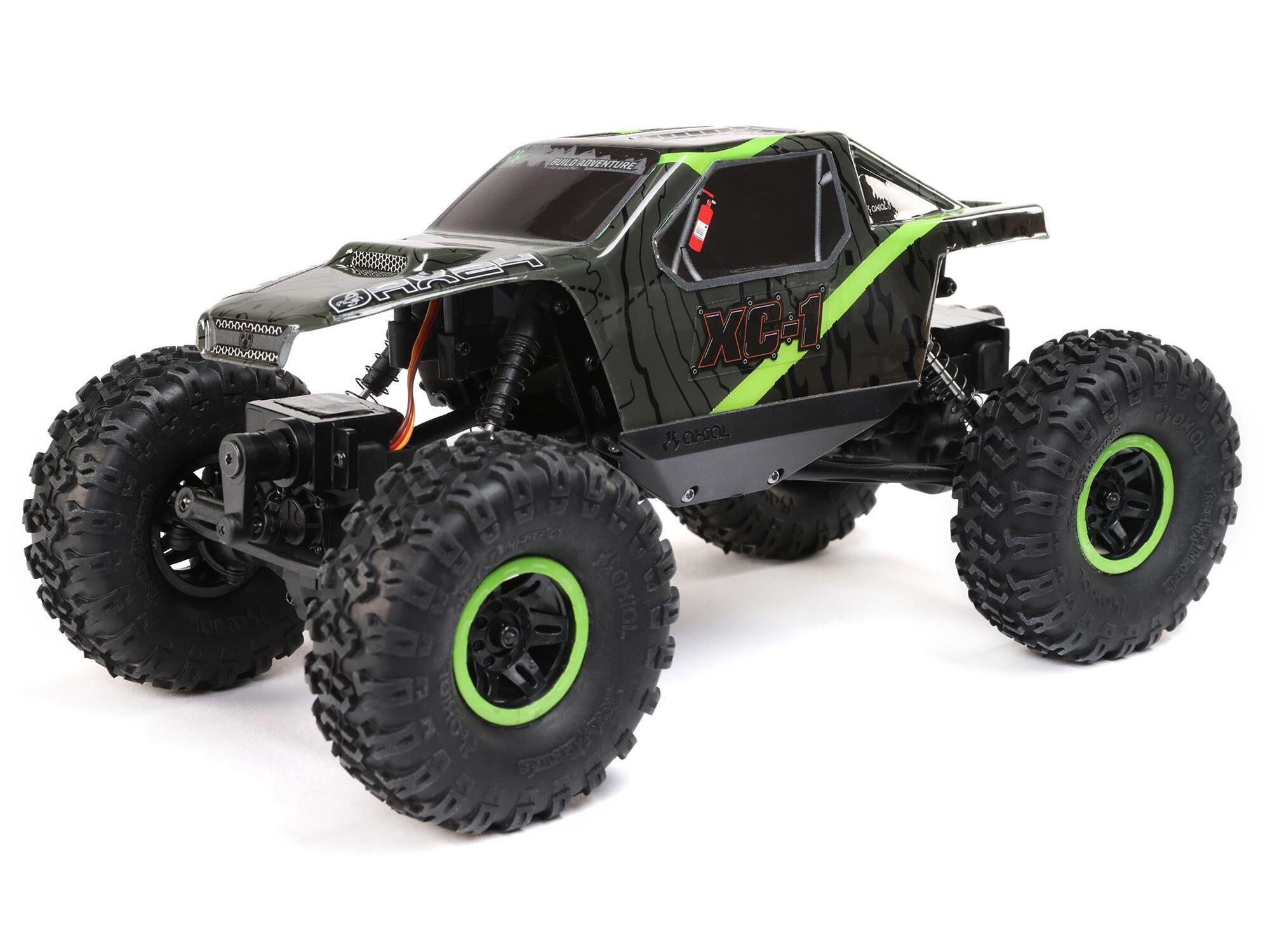 1/24 AX24 XC-1 4WS Crawler Brushed RTR, Green