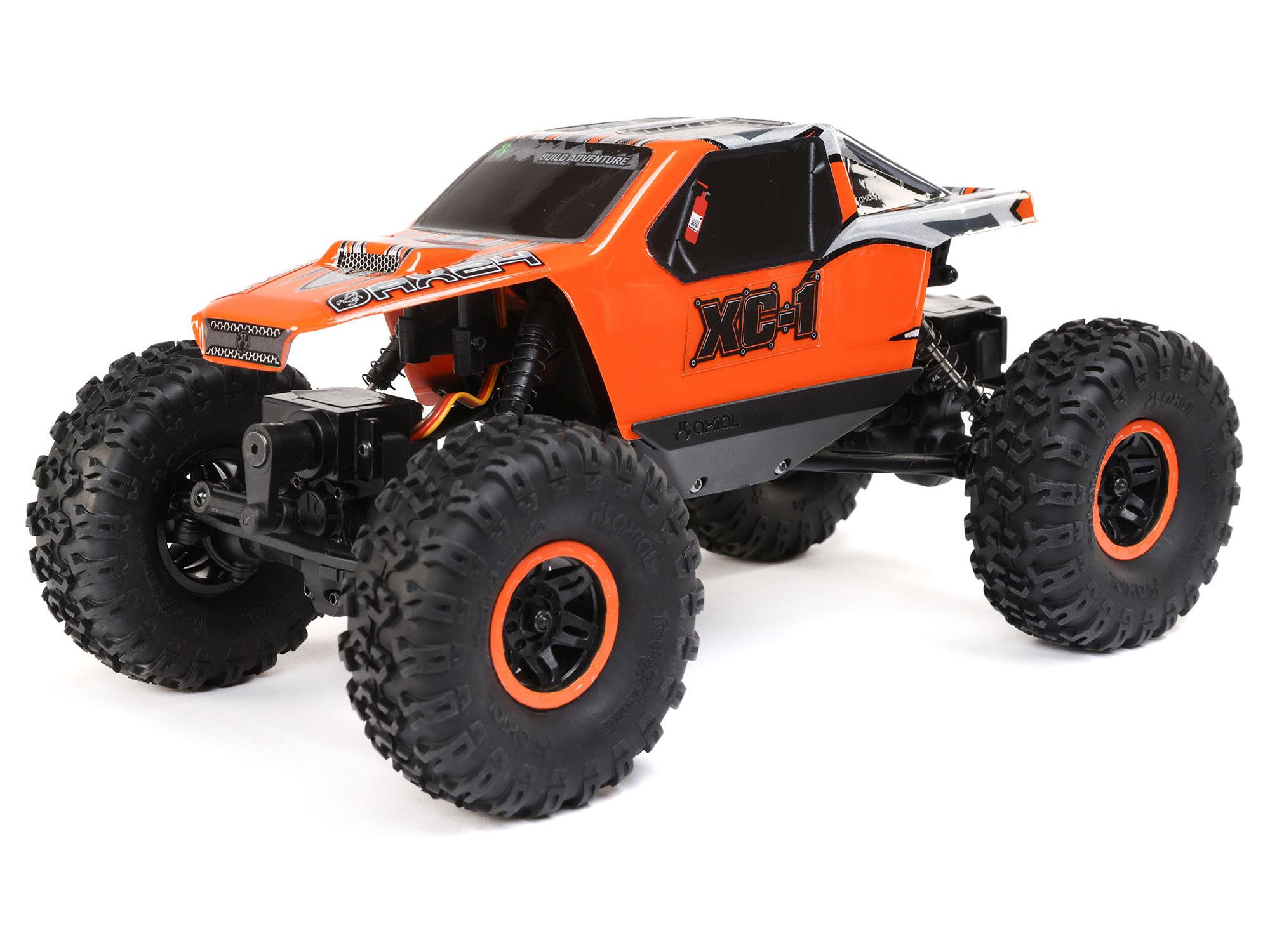 1/24 AX24 XC-1 4WS Crawler Brushed RTR, Orange