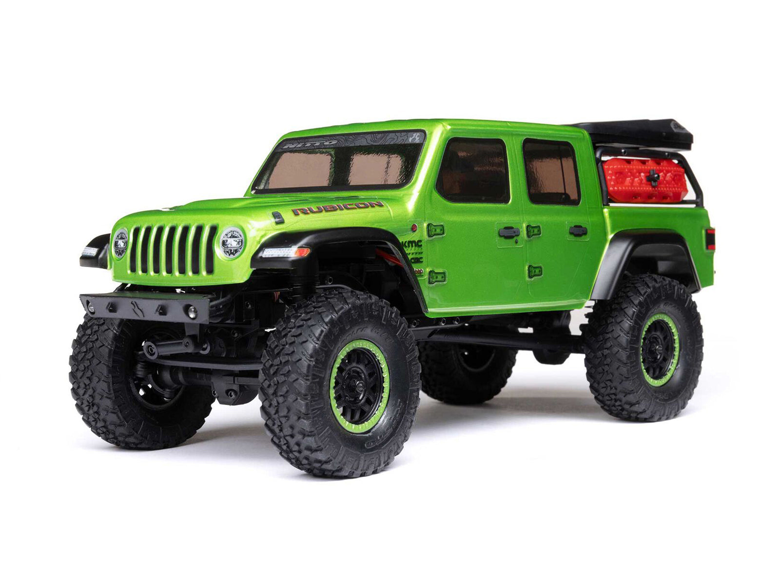 1/24 SCX24 Jeep JT Gladiator 4WD Rock Crawler RTR Green