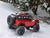 AXIAL SCX24 2021 Ford Bronco 4WD 1/24 Truck Brushed RTR, Red