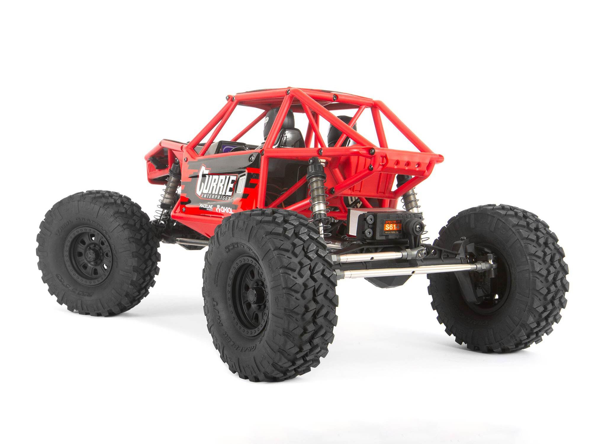 1/10 Capra 1.9 4WS Unlimited Trail Buggy RTR, Red