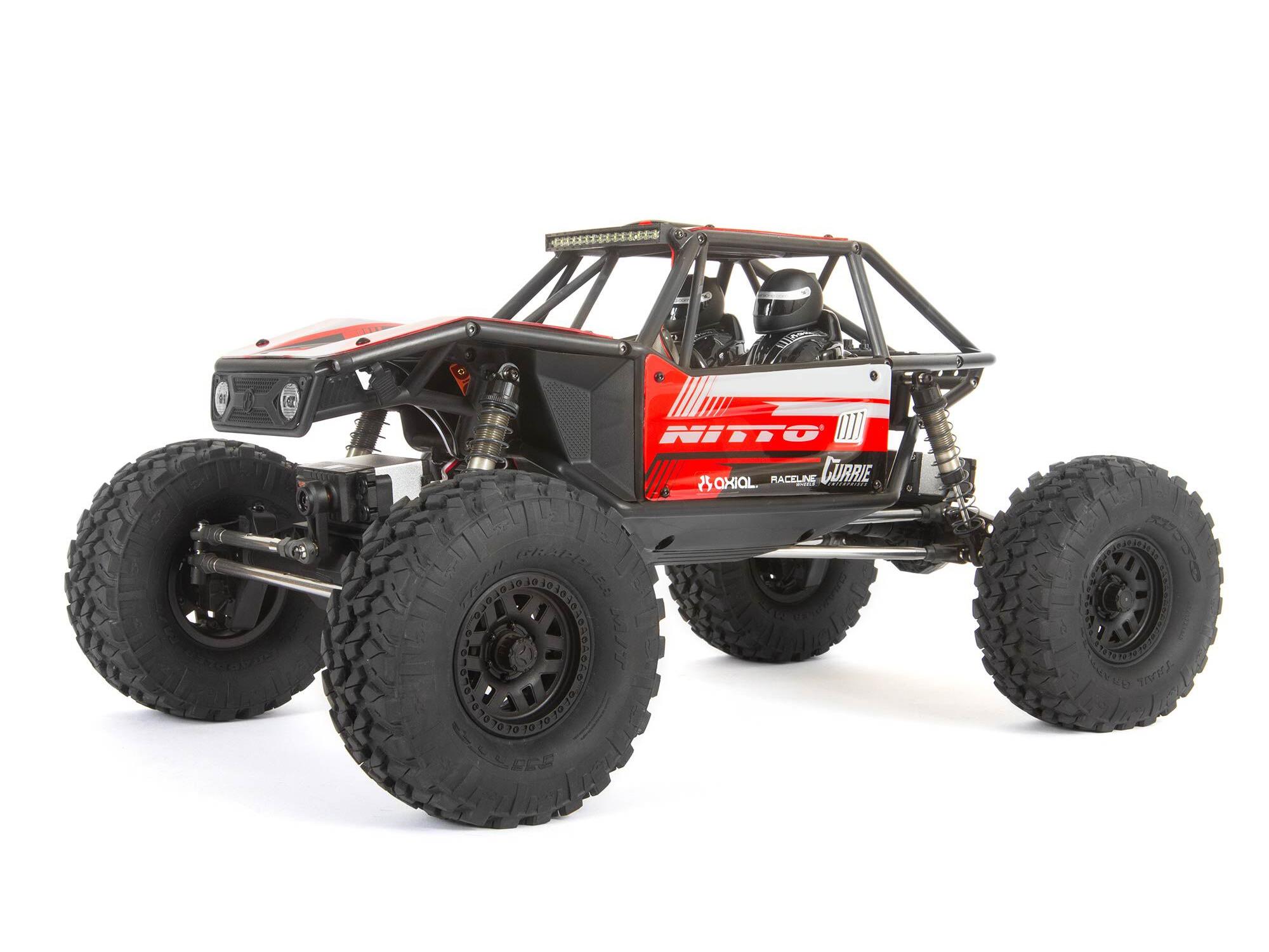 1/10 Capra 1.9 4WS Unlimited Trail Buggy RTR, Black