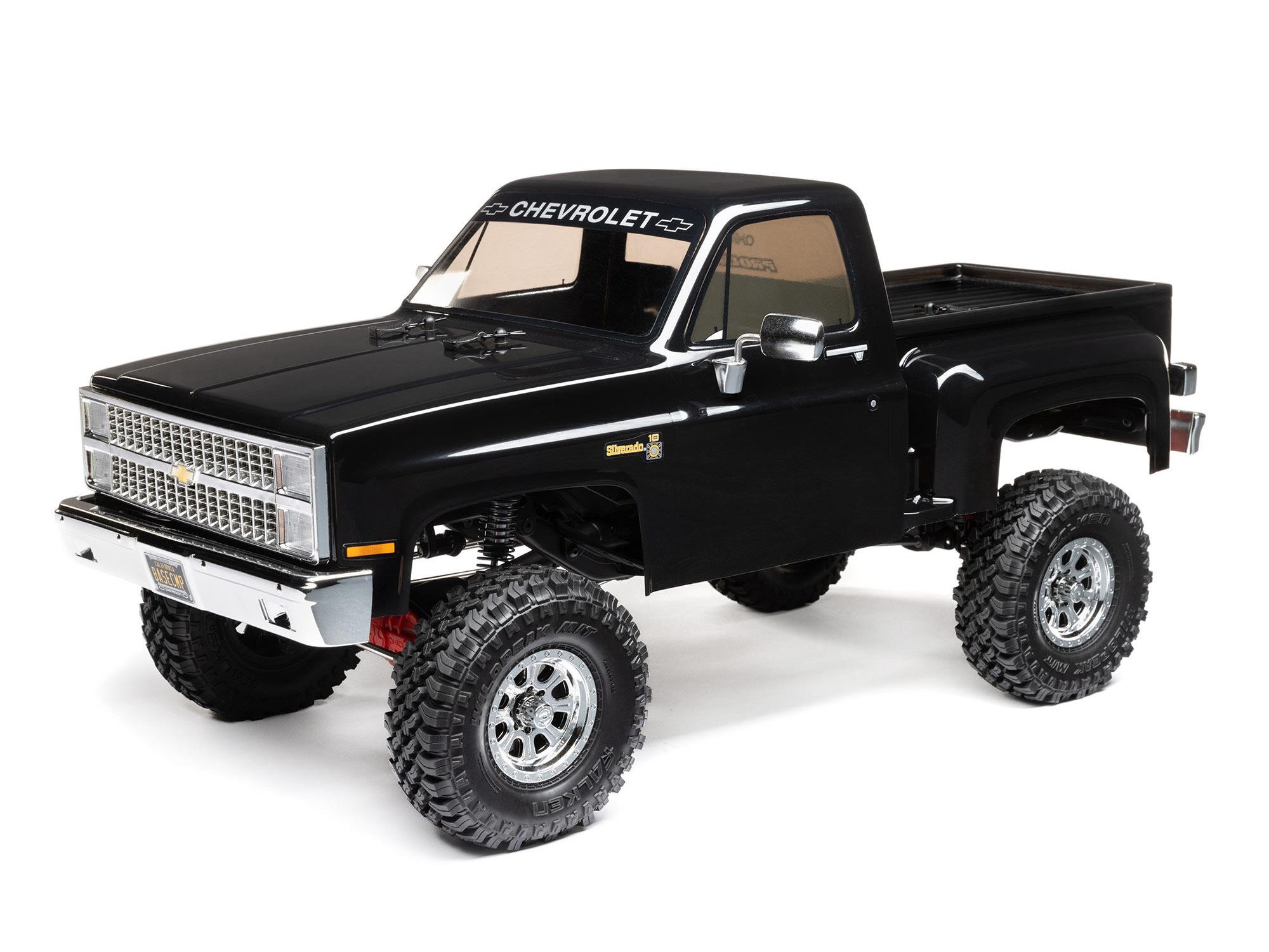 1/10 SCX10 III Base Camp 1982 Chevy K10 4X4 RTR, Black